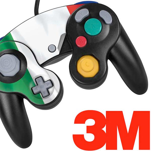 Italy Flag Nintendo GameCube Controller Skin
